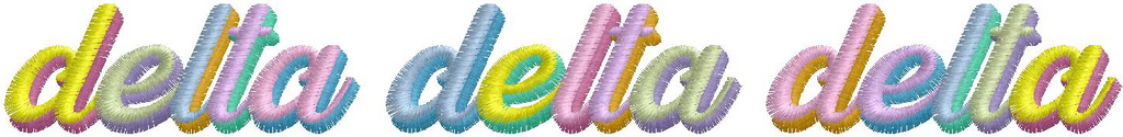 Sprinkles Embroidered Comfort Colors Crewneck